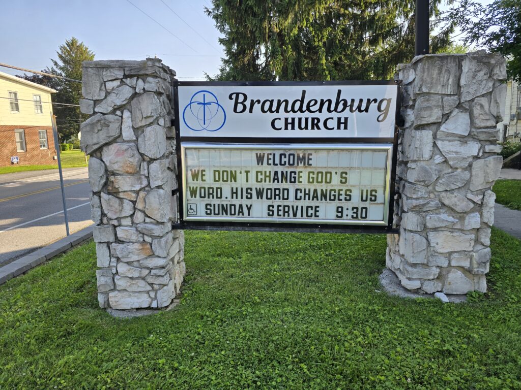 Church Sign